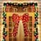 Glitzhome® 35.75"H Lighted Christmas 3D Fabric Bow Outdoor Decor